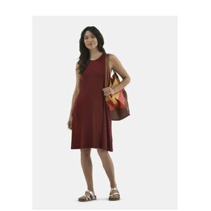 Time and Tru Women's Sleeveless Knit Swing Dress, Size M (8-10)